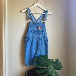Official Disney Vintage Little Mermaid Overalls